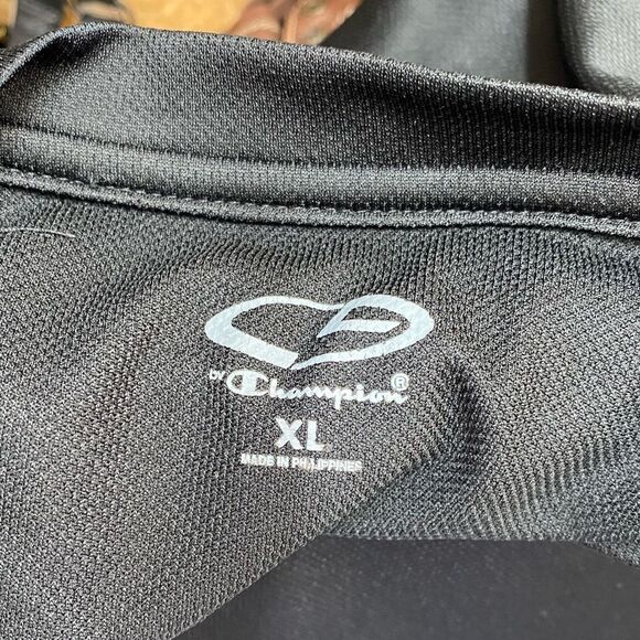 Champion Black Dri Fit Shirt Size XL - Picture 7 of 9